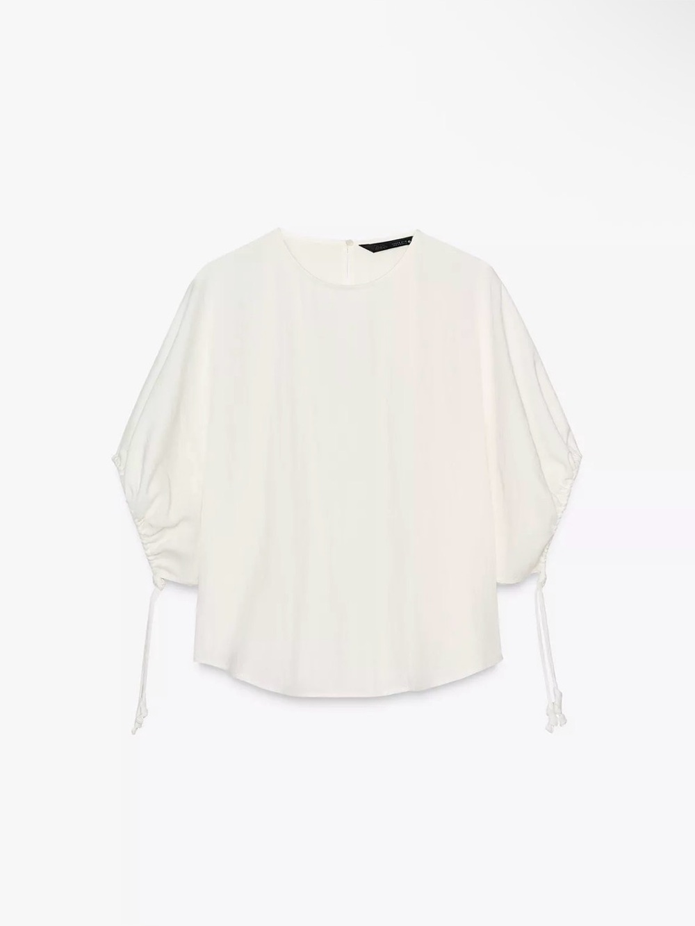 Zara ZW COLLECTION PUFF SLEEVE BLOUSE